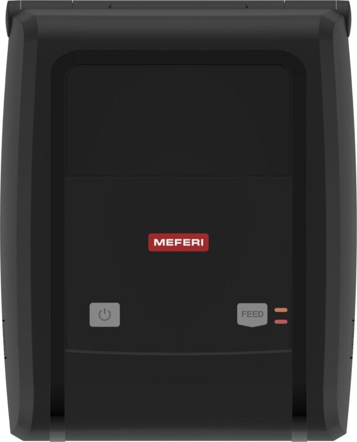 Термопринтер Meferi MP4000D (MP4000D-TR2P111W0B0) 203dpi 152мм/с/USB/RS232/Eth для печ.накл. черный — изображение 2
