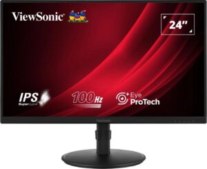 Купить Монитор ViewSonic 23.8" VA2408-HDJ черный IPS LED 16:9 HDMI матовая HAS Piv 250cd 178гр/178гр 1920x1080 100Hz VGA DP FHD 5.2кг - 4D-14787266 из реестра по лучшей цене