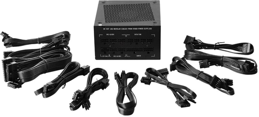 Блок питания Bloody ATX 1250W BD-PS1250P 80+ platinum (20+4pin) APFC 140mm fan 12xSATA Cab Manag RTL — изображение 2