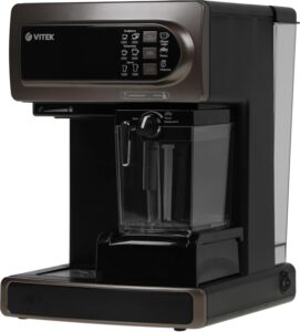 Купить Кофеварка рожковая Vitek VT-1517 BN 1238Вт коричневый - 4D-15253040 из реестра по лучшей цене