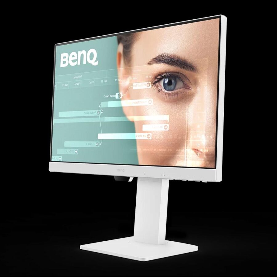 Мониторы/ Benq GW2486TC 23.8'', 1920x1080, IPS,  100Hz, 1300:1, 250cd, 5ms, HDMI, DP, Speakers, Height adj 130, Pivot, Flicker-free;Low Blue Light, 3Y, White — изображение 2