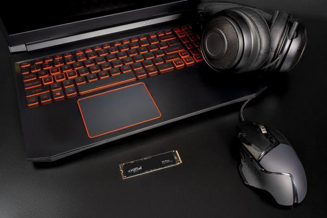 Твердотельный накопитель/ Crucial SSD P3 Plus, 2000GB, M.2(22x80mm), NVMe, PCIe 3.0 x4, QLC, R/W 5000/4200MB/s, IOPs н.д./н.д., TBW 440, DWPD 0.1 (12 мес.) — изображение 2