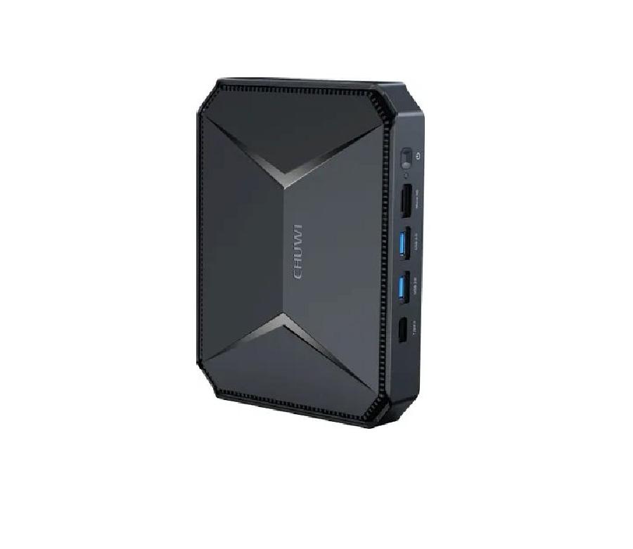 Компьютер/ Chuwi HeroBox Intel N-series N100(0.8Ghz)/8192Mb/256SSDGb/Int:Intel UHD Graphics 600/BT/WiFi/war 1y/0.59kg/Black/Win11Pro + USB2.0*2/USB3.0*2/Type-C*1/HDMI*1/VGA*1/RJ45*1/WIFI6,BT5.2/bracket — изображение 3