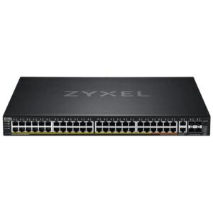 Купить Коммутатор/ Zyxel XGS2220-54FP L3 Access switch, rack 19", 48xRJ-45: 1G PoE+ (8 of them PoE++), 2xRJ-45: 1/2.5/5/10G PoE++, 4xSFP+, 960W PoE budget, standalone/cloud management - 4D-13066083 из реестра по лучшей цене