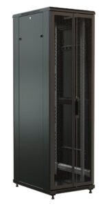 Купить Шкаф коммутационный WRline (WR-TT-2766-DD-RAL9004) напольный 27U 600x600мм пер.дв.перфор.2ств. задн.дв.перфор.2-хст. 2 бок.пан. направл.под винты 800кг черный 510мм 1388мм IP20 сталь - 4D-14732562 из реестра по лучшей цене