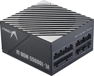 Купить Блок питания Formula ATX 1000W VL-1000G5 MOD Gen.5 80+ gold (20+4pin) APFC 140mm fan lt.blue LED 9xSATA Cab Manag RTL - 4D-13764679 из реестра по лучшей цене