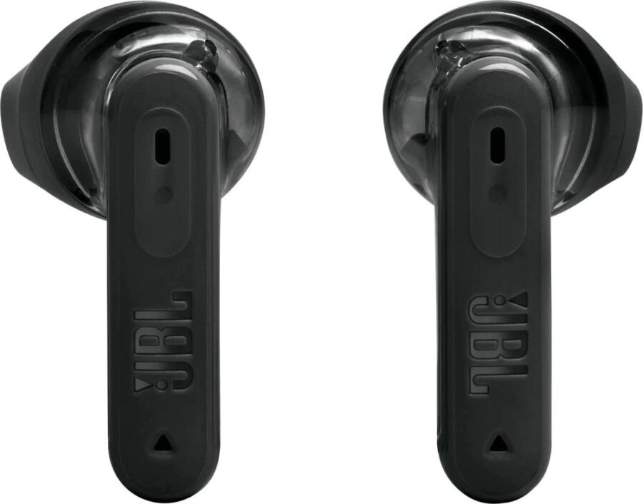 Гарнитура вкладыши JBL Tune Flex 2 Ghost Edition прозрачный/черный беспроводные bluetooth в ушной раковине (JBLTFLEX2GBLK) — изображение 4
