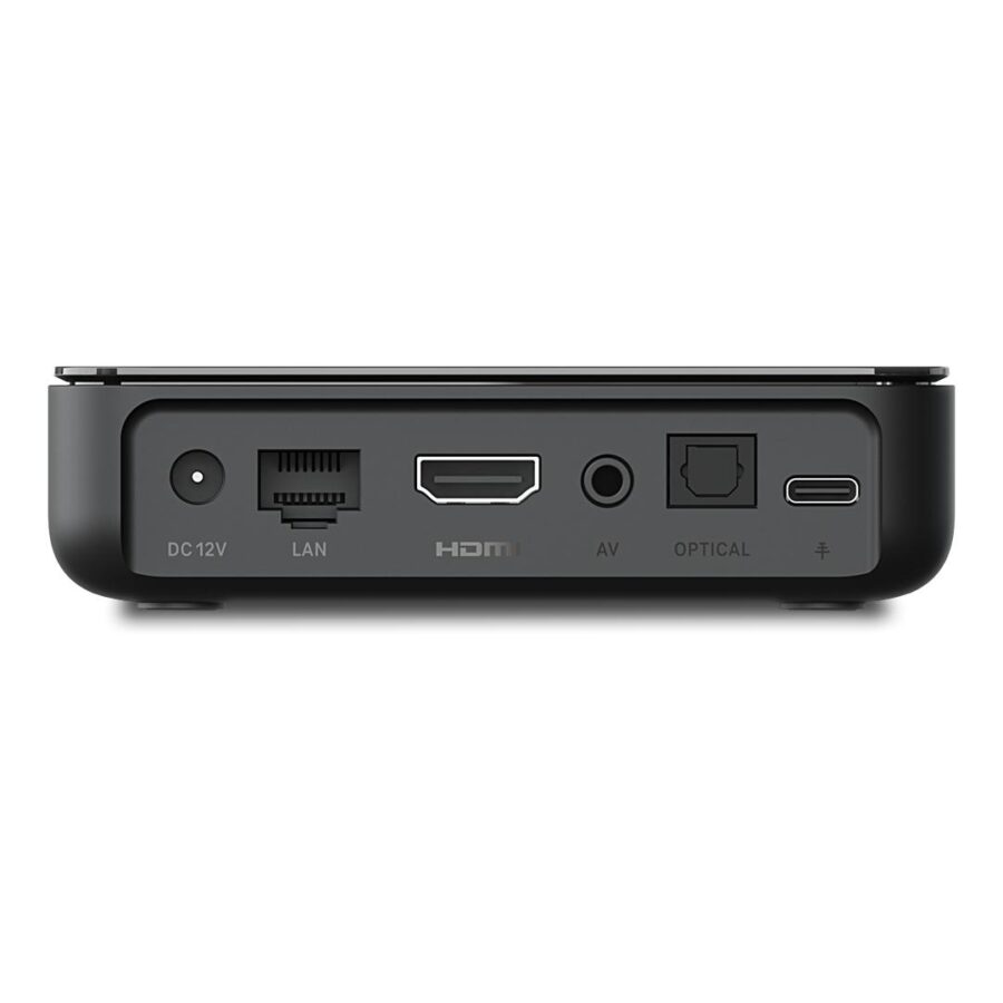 Плеер/ Smart TV Mediaplayer Dune HD Homatics Box R 4K Plus: UltraHD/60 Hz/HDR/HDR10+/Dolby Vision, CPU Amlogic S905X4-K, RAM 4 Gb, Flash 32 Gb, 1xUSB3.0, 1xUSB2.0, LAN 1000Mb/s, WiFi 802.11ax, BT 5.0, HDMI 2.1, S/PDIF, BT+Voice Remote Control, Android  TV — изображение 2