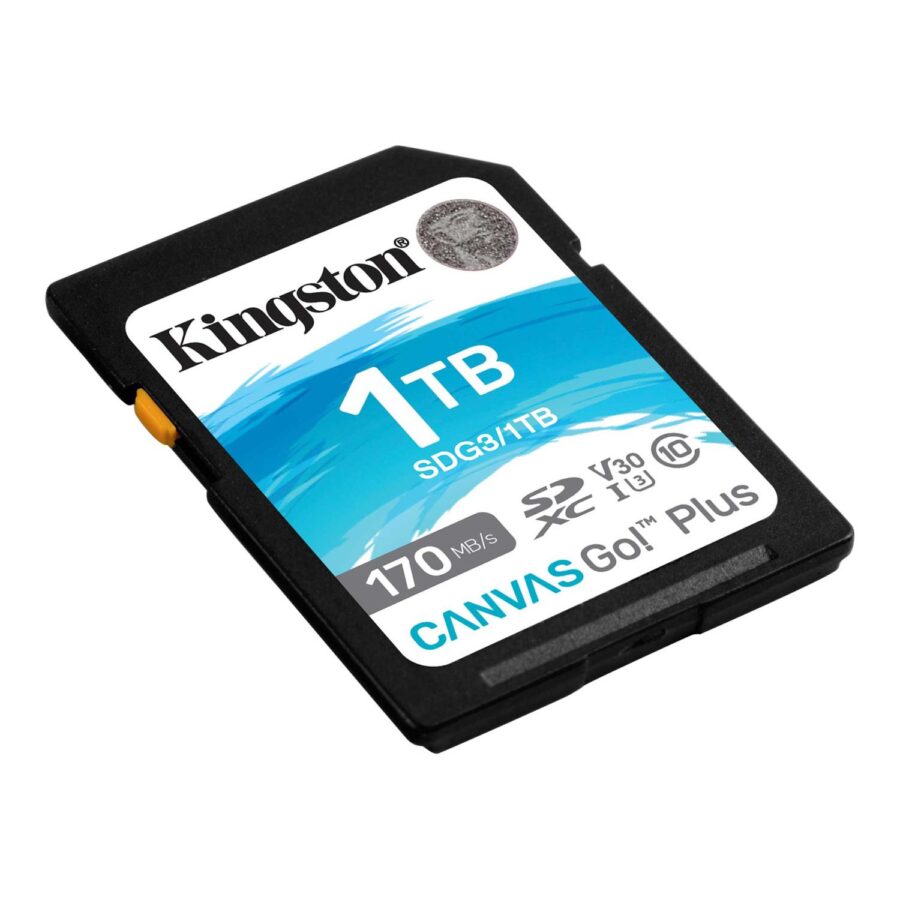 Карта памяти Kingston 1TB SDXC Canvas Go Plus 170R C10 UHS-I U3 V30/ Kingston 1TB SDXC Canvas Go Plus 170R C10 UHS-I U3 V30 — изображение 2