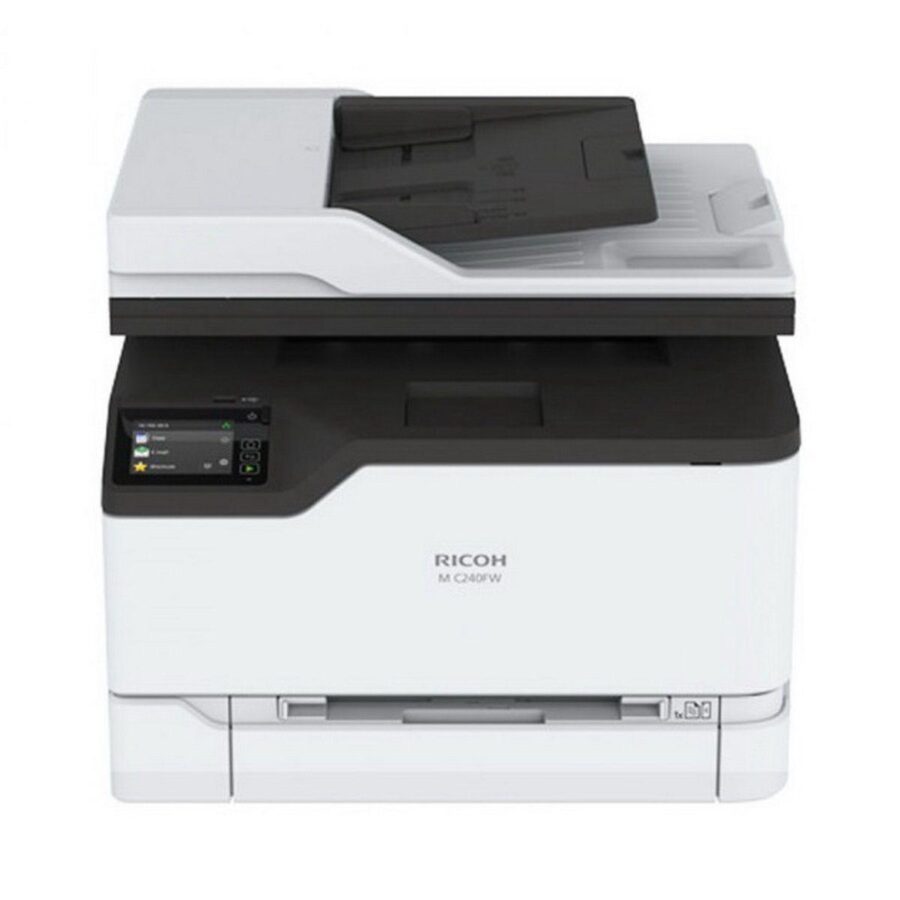 Ricoh M C240FW A4, МФУ, лазерное, цветное, 24стр/мин, 600dpi, 512Мб, USB/WiFi/Ethernet, 750стр/картридж, (408430)