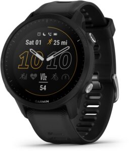 Купить Смарт-часы Garmin Forerunner 955 33мм 1.3" корп.черный рем.черный разм.брасл.:130-220мм (010-02638-30) - 4D-15653816 из реестра по лучшей цене