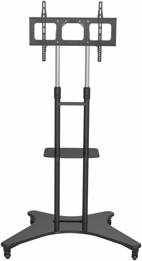 Стойка для телевизора Cactus CS-ST31 черный 37"-75" макс.81.6кг напольный мобильный — изображение 4