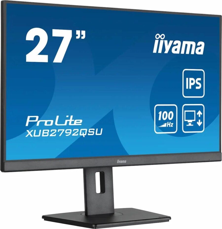 Монитор Iiyama 27" ProLite XUB2792QSU-B6 черный IPS LED 0.4ms 16:9 HDMI M/M матовая HAS Piv 250cd 178гр/178гр 2560x1440 100Hz DP WQ USB 6.1кг — изображение 3