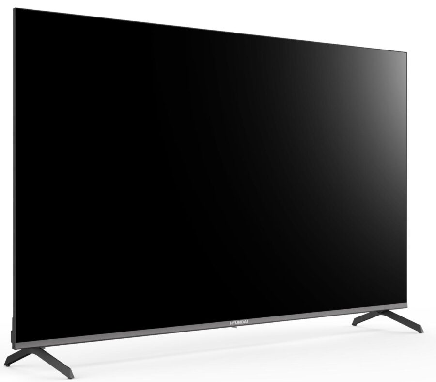 Телевизор LED Hyundai 65" H-LED65BU7006 Android TV Frameless Metal черный/серебристый 4K Ultra HD 60Hz DVB-T DVB-T2 DVB-C DVB-S DVB-S2 USB WiFi Smart TV — изображение 2