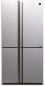 Купить Холодильник Sharp/ 183x89.2x77.1 см, объем камер 394+211, No Frost, морозильная камера снизу,белый - 4D-13269418 из реестра по лучшей цене