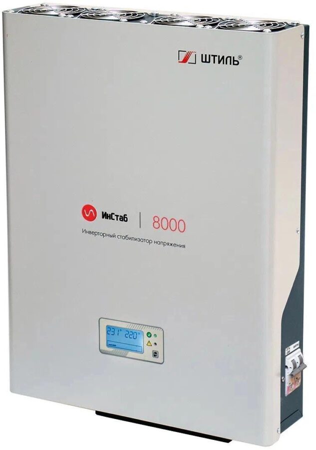 Стабилизатор напряжения Штиль ИнСтаб IS8000 7200Вт 8000ВА белый — изображение 3