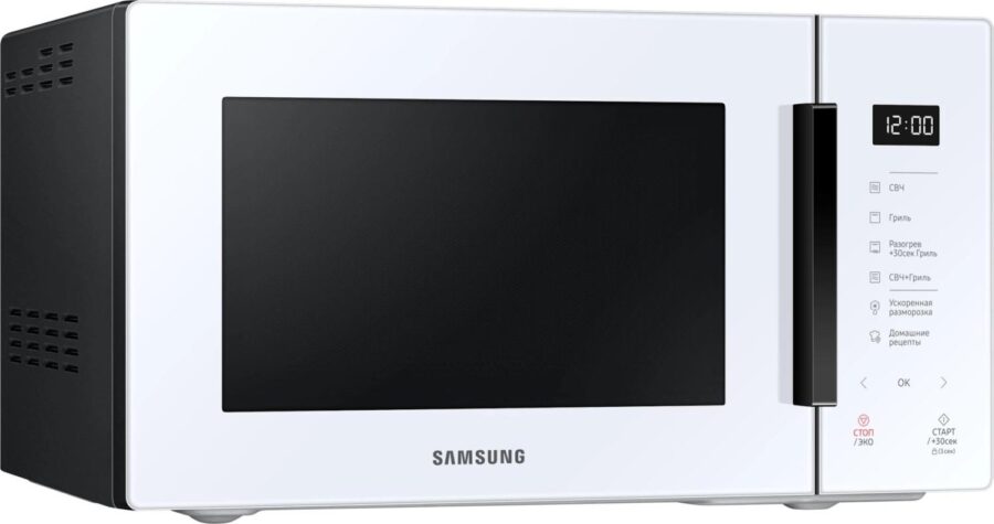 Микроволновая Печь Samsung MG23T5018AW/BW 23л. 800Вт белый — изображение 2
