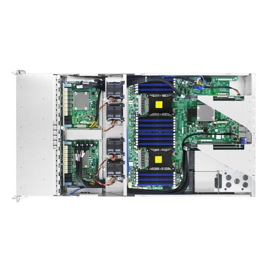 Платформа системного блока AIC FB201-LX_XP1-F201LXXX 2U-24 Bay storage server supports 24 x U.2 NVMe drives, 2*dual Broadcom/LSI PEX9765 PCIe switch backplanes — изображение 3