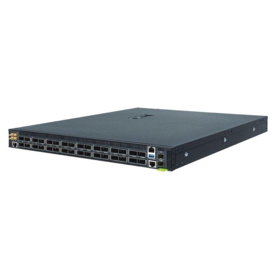 Коммутатор Edge-corE 9716-32D-O-AC-F Edge-corE AS9716-32D, 32-Port 400G QSFP56-DD switch, ONIE software installer, Broadcom Tomahawk3 12.8 Tbps,Intel Xeon® Processor D1518, dual AC PSUs and Fan Modules with port-to-power airflow, rack mount kit (front and
