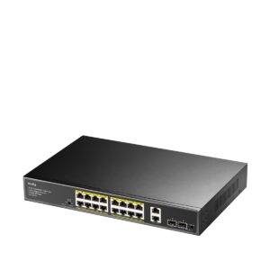 Купить Коммутатор/ 16-10/100/1000 BASE-T Gigabit ports, 2-Port 10/100/1000 BASE-T Gigabit Uplink ports, 2-1000 BASE-X SFP Slot, 16-port IEEE 802.3at PoE+ Injector, 200 watts total Power budget, Supports PoE power up to 30W for each PoE port, Extend Mode (Transmi - 4D-15125989 из реестра по лучшей цене