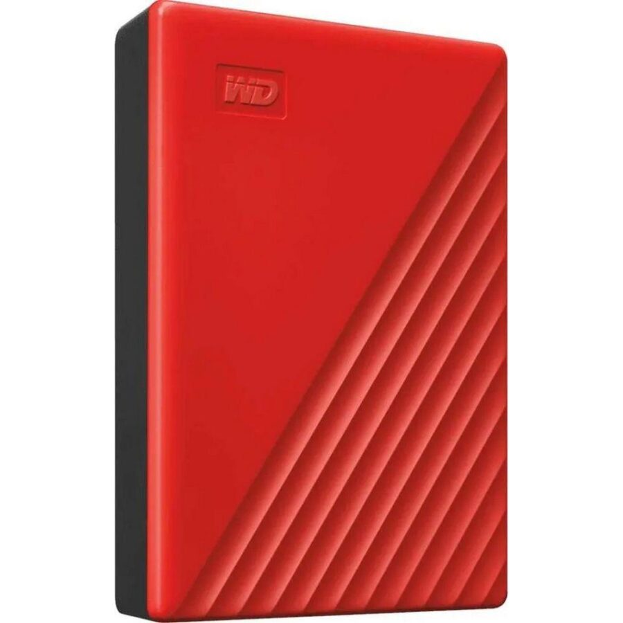 Жесткий диск внешний WD My Passport WDBPKJ0040BRD-WESN 4TB 2,5" USB 3.0 red (D8B) — изображение 2