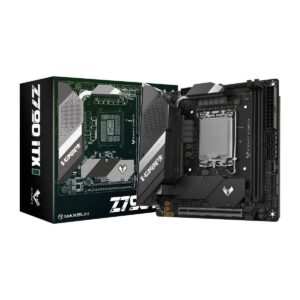 Купить Материнская плата Maxsun MS-iCraft Z790ITX WIFI Z790, LGA1700, 2*DDR5, 1*PCIEx16, 2*M.2, 6*USB3.2Gen1, 7*USB2.0, 4*SATA3.0, 2.5G, DP, HDMI, Mini-ITX, RTL - 4D-13565852 из реестра по лучшей цене