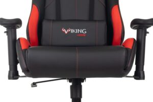 Купить Кресло игровое Zombie VIKING 5 AERO черный/красный эко.кожа с подголов. крестов. пластик - 4D-14068410 из реестра по лучшей цене