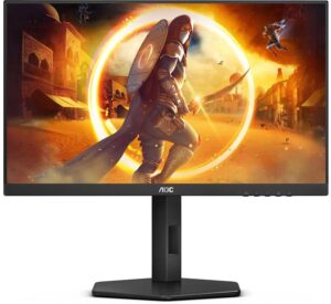 Купить Монитор AOC 23.8" Gaming 24G4X черный IPS LED 16:9 HDMI M/M матовая HAS Piv 1300:1 300cd 170гр/160гр 1920x1080 180Hz DP FHD 4.4кг - 4D-14382534 из реестра по лучшей цене