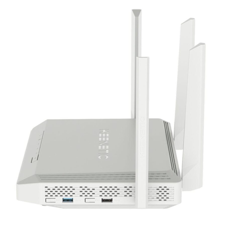 Маршрутизатор KEENETIC Keenetic Peak (KN-2710) Гигабитный интернет-центр с двухдиапазонным Mesh Wi-Fi AC2600, двухъядерным ARM-процессором, 10-портовым коммутатором Smart Pro, портами SFP, USB 3.0 и 2.0, RTL {5} (920311) — изображение 4