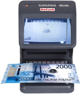 Купить Детектор банкнот DoCash Mini Combo 11729 просмотровый мультивалюта - 4D-14070699 из реестра по лучшей цене