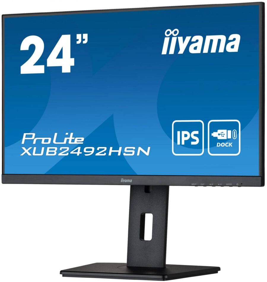 Монитор Iiyama 23.8" ProLite XUB2492HSN-B5 черный IPS LED 16:9 HDMI M/M матовая HAS Piv 250cd 178гр/178гр 1920x1080 75Hz DP FHD USB 5.6кг — изображение 4