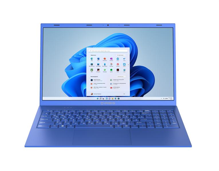 Ноутбук IRBIS Blizzard 15NBC1000 AMD Ryzen R3-3200U, 15.6"LCD 1920*1080 IPS , 16GB sodimm +512GB SSD, AC wifi, Front camera: 2MP, 5000mha battery, A METAL with chamfer, Windows 11 Pro RUS