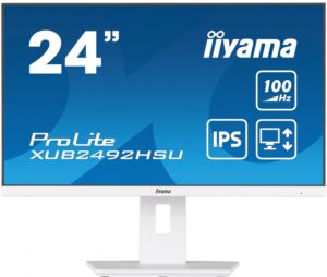 Купить Монитор Iiyama 23.8" ProLite XUB2492HSU-W6 белый IPS LED 0.4ms 16:9 HDMI M/M матовая HAS Piv 250cd 178гр/178гр 1920x1080 100Hz DP FHD USB 4.9кг - 4D-15108530 из реестра по лучшей цене