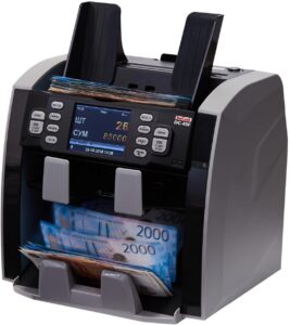 Купить Сортировщик банкнот DoCash DC-45F 14841 автоматический рубли/доллары/евро/юани/фунты - 4D-15593086 из реестра по лучшей цене