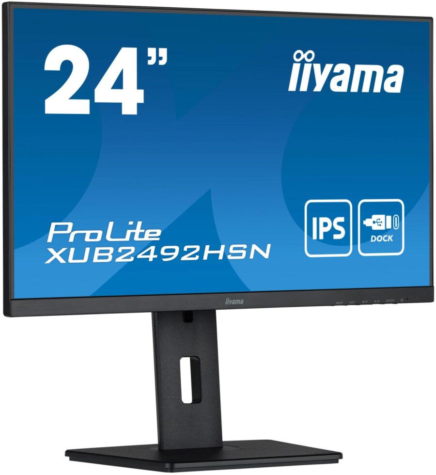 Монитор Iiyama 23.8" ProLite XUB2492HSN-B5 черный IPS LED 16:9 HDMI M/M матовая HAS Piv 250cd 178гр/178гр 1920x1080 75Hz DP FHD USB 5.6кг — изображение 3