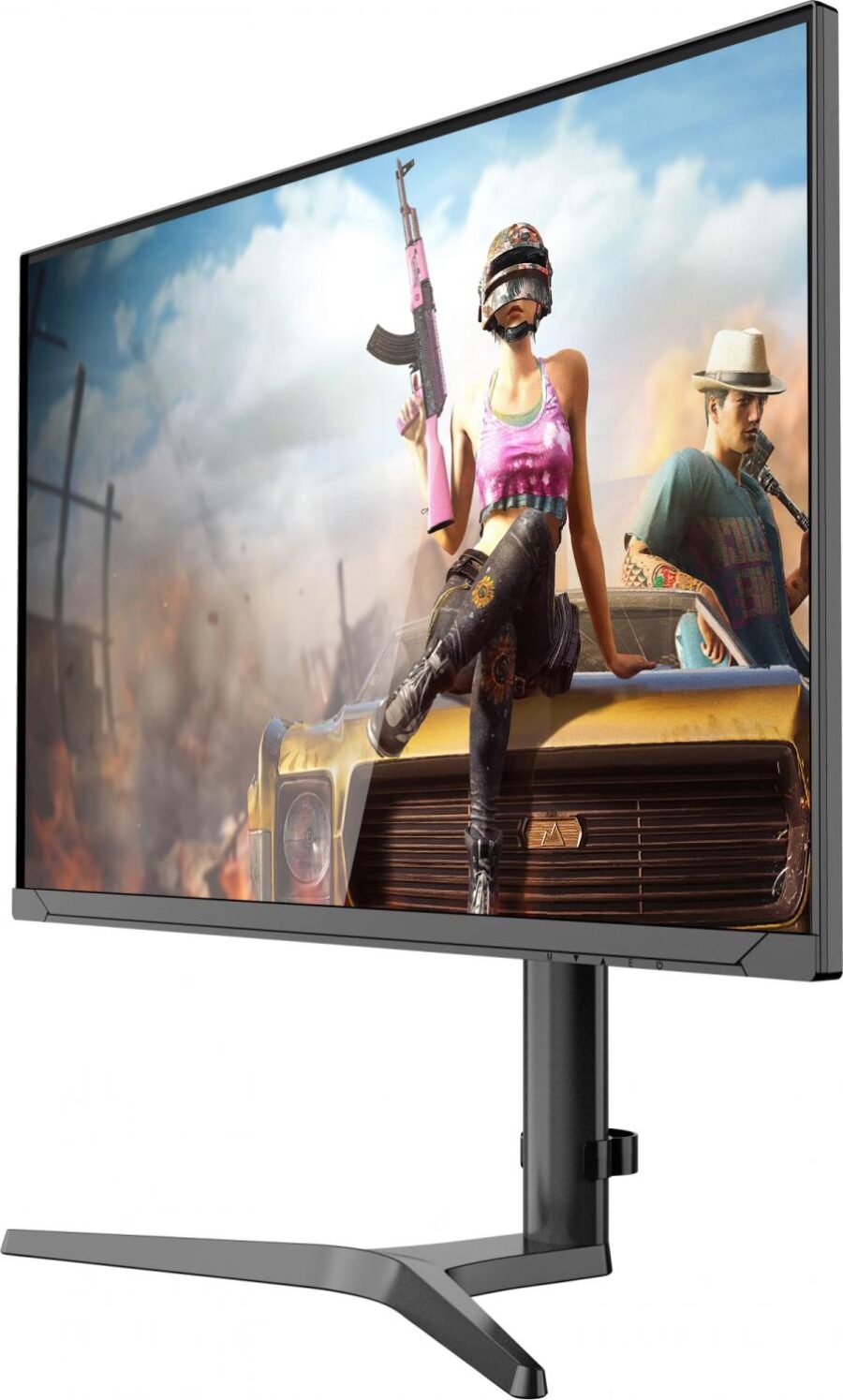 Монитор NPC 27" MZ2707 черный IPS LED 1ms 16:9 HDMI M/M матовая HAS Piv 1000:1 350cd 178гр/178гр 2560x1440 165Hz G-Sync DP Quad HD 2K (1440p) USB 4.55кг — изображение 2