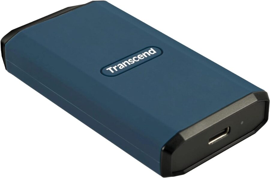 Накопитель SSD Transcend USB-C 1TB TS1TESD410C ESD410C 1.8" темно-синий — изображение 2
