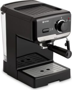 Купить Кофеварка рожковая Vitek VT-1502 1050Вт черный - 4D-15256910 из реестра по лучшей цене