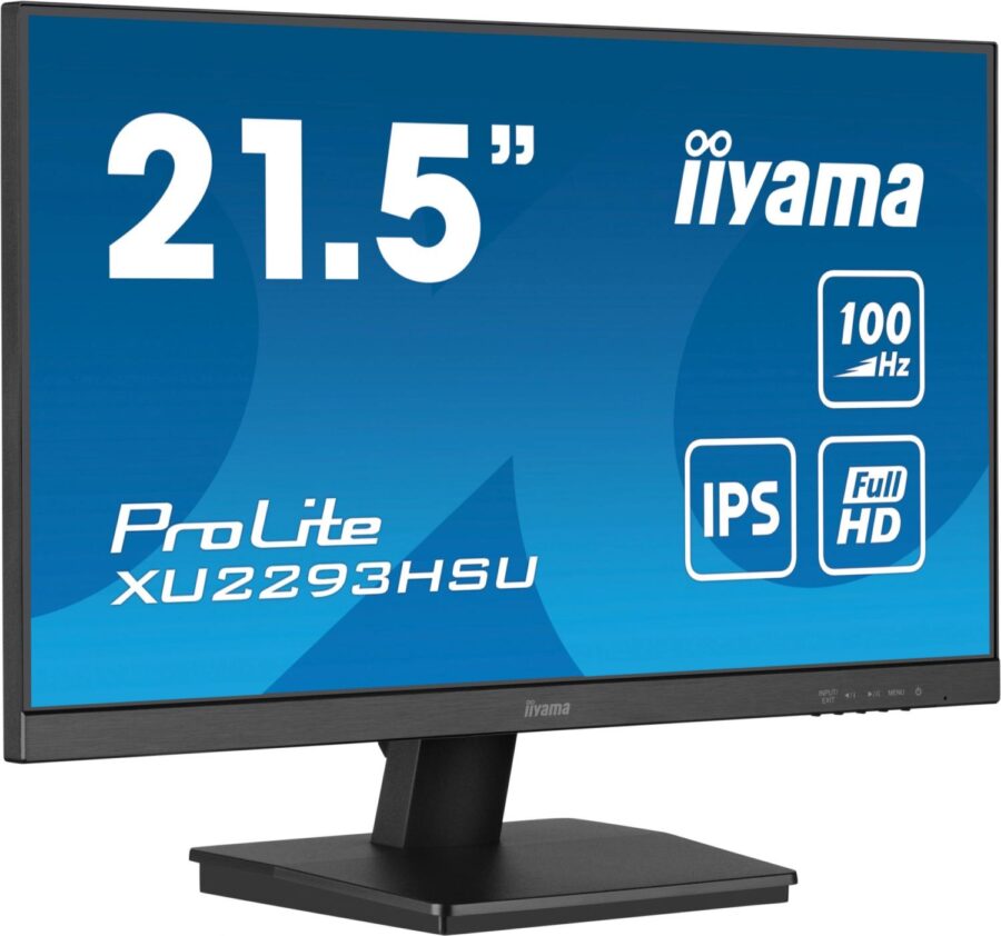 Монитор Iiyama 21.5" ProLite XU2293HSU-B6 черный IPS LED 1ms 16:9 HDMI M/M матовая 250cd 178гр/178гр 1920x1080 100Hz DP FHD USB 2.6кг — изображение 2