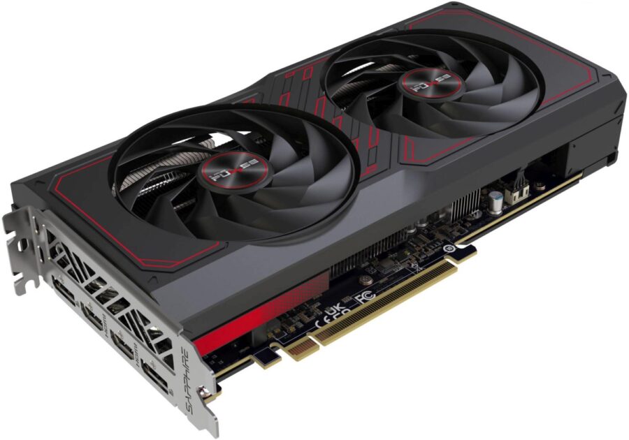Видеокарта Sapphire PCI-E 4.0 11339-04-20G RX 7600 XT GAMING OC AMD Radeon RX 7600XT 16Gb 128bit GDDR6 2539/18000 HDMIx2 DPx2 HDCP Ret — изображение 2