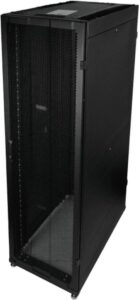 Купить Шкаф серверный Systeme Electriс (UR3150) напольный 42U 750x1070мм пер.дв.перфор. 4 бок.пан. 1800кг черный - 4D-14343662 из реестра по лучшей цене