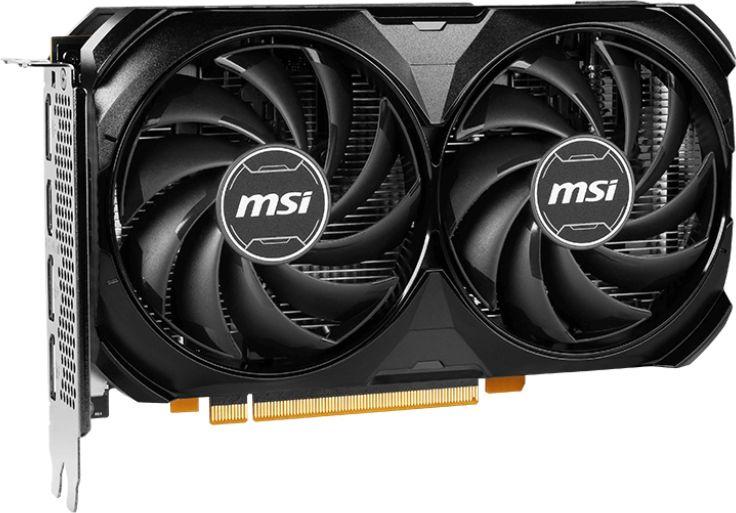 Видеокарта MSI PCI-E 4.0 RTX 4060 VENTUS 2X BLACK 8G OC NVIDIA GeForce RTX 4060 8Gb 128bit GDDR6 2490/17000 HDMIx1 DPx3 HDCP Ret — изображение 2