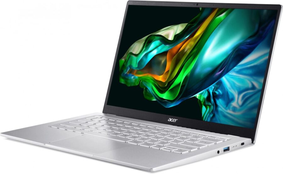 Ноутбук Acer Swift Go 14 SFG14-41-R3D8 Ryzen 5 7530U 16Gb SSD1Tb AMD Radeon 14" IPS FHD (1920x1080) Windows 11 Home silver WiFi BT Cam (NX.KG3CD.005) — изображение 4