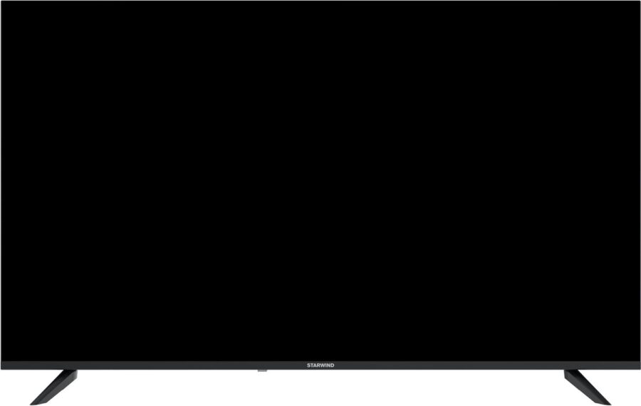 Телевизор LED Starwind 55" SW-LED55UG403 Яндекс.ТВ Frameless черный 4K Ultra HD 60Hz DVB-T DVB-T2 DVB-C DVB-S DVB-S2 USB WiFi Smart TV