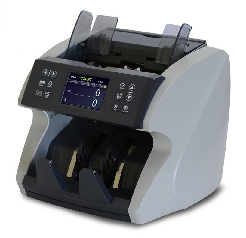 Счетчик банкнот Mertech C-100 CIS MG 5034 автоматический мультивалюта — изображение 2