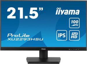 Купить Монитор Iiyama 21.5" ProLite XU2293HSU-B6 черный IPS LED 1ms 16:9 HDMI M/M матовая 250cd 178гр/178гр 1920x1080 100Hz DP FHD USB 2.6кг - 4D-15333141 из реестра по лучшей цене