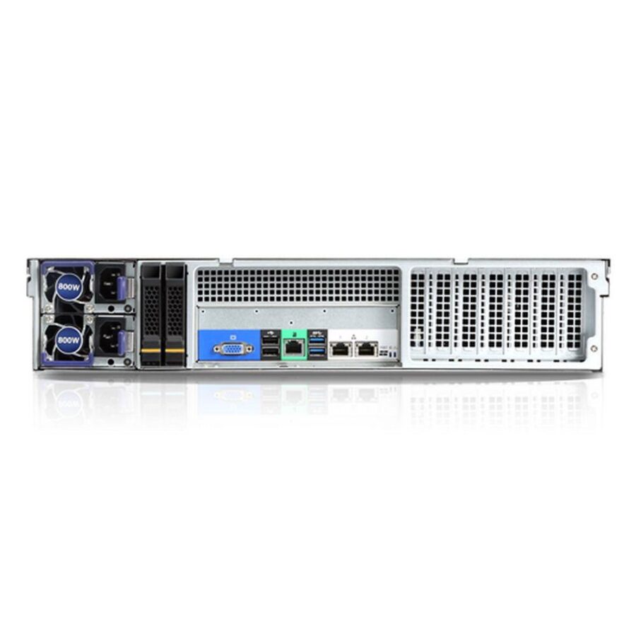 Корпус Chenbro RM23804H01*15507 2U,3.5" 4BAY,CRPS TYPE,BK CC1012,W/PSU+SAS,12G+3.5" TRAY+FAN+USB 3.0/LED+LOW PROFILE(EN62368)REAR WINDOW,SINGLE(CHENBRO,SR/SK)+PALLET,REV.:"A02" — изображение 3