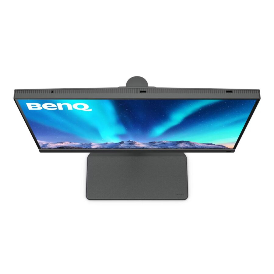 Мониторы/ Benq SW272Q 27'', 2560x1440, IPS,  60Hz, 1000:1, 300cd, 5ms, 2*HDMI, DP; 2*USB 3.0, USB C*90W, Height adj 140, Pivot, 100% sRGB, Flicker-free;Low Blue Light, Calibration Report, Shading Hood, 3Y, Grey — изображение 4