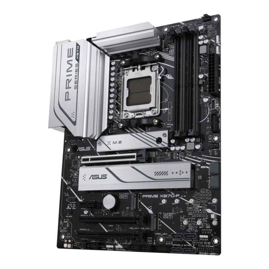 Материнская плата ASUS PRIME X670-P-CSM AM5 ATX 4xDDR5 3xPCIEx16 PCIEx1 3xM.2 USB-C DP HDMI 2.5GLAN (90MB1BU0-M0EAYC) — изображение 4