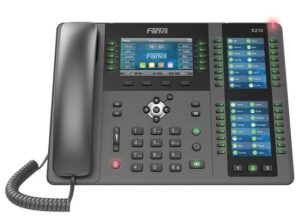 Купить Телефон Fanvil X210 2xEthernet 10/100/1000, HD Voice, 20 SIP Lines, 10 Line Key, 116 DSS Keys, IPV6/OPUS, 4.3+2*2.4 Multi Color Screen, WIFI & Built-in Bluetooth, POE + Gigabit, PSU - 4D-12923580 из реестра по лучшей цене